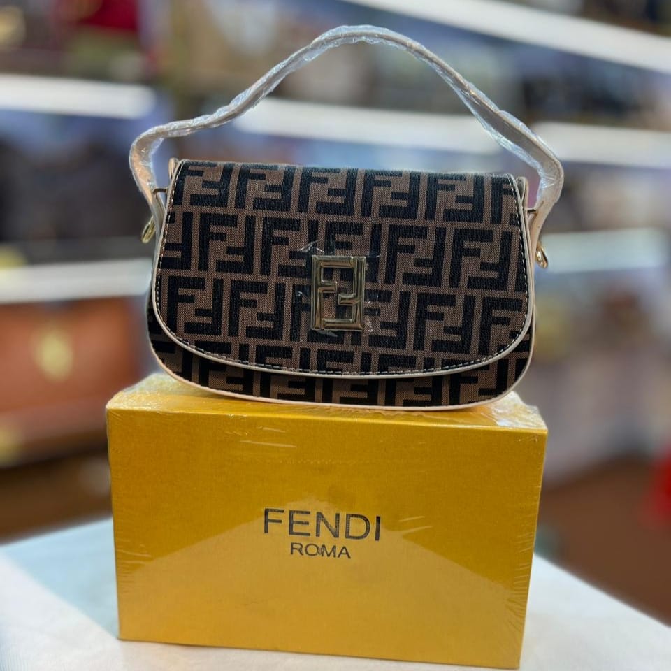 Fendi 'Baguette' Style Shoulder Bag