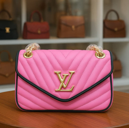 LV Chevron Shoulder Bag