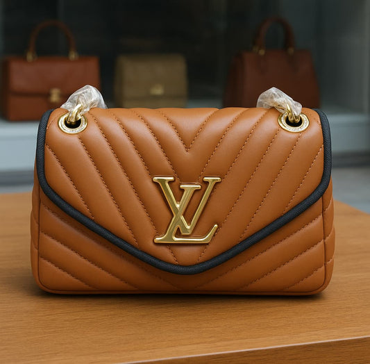 LV Chevron Shoulder Bag