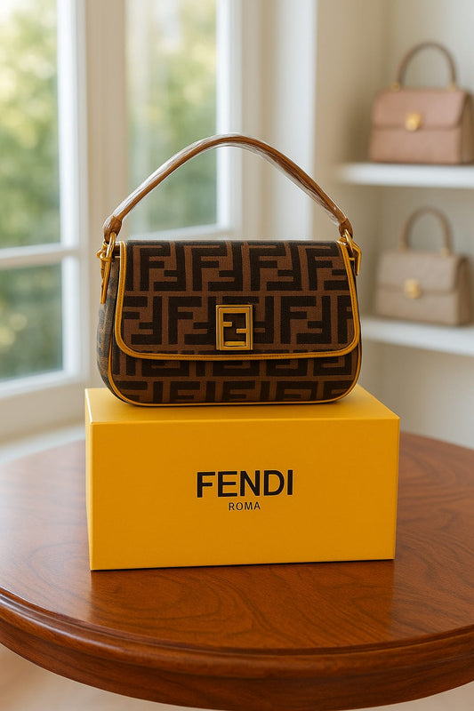 Fendi 'Baguette' Style Shoulder Bag